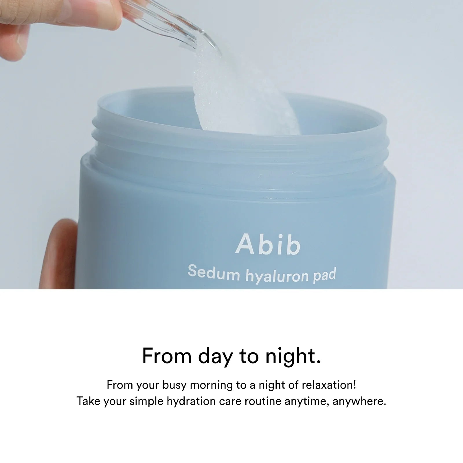 Abib Sedum Hyaluron Pad Hydrating Touch Moisturizing Facial Pads 165ml/75pcs