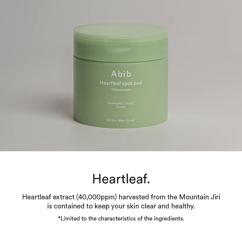 Abib Heartleaf Spot Pad Calming Touch 150ml/80pcs