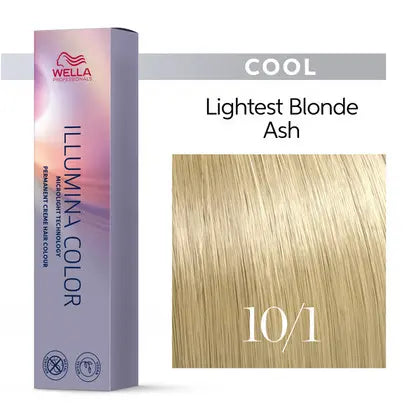 Wella Illumina 10/1 Ljusaste Blond Aska 60 ml