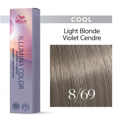 Wella Illumina 8/69 Ljusblond Violett Cendré 60 ml