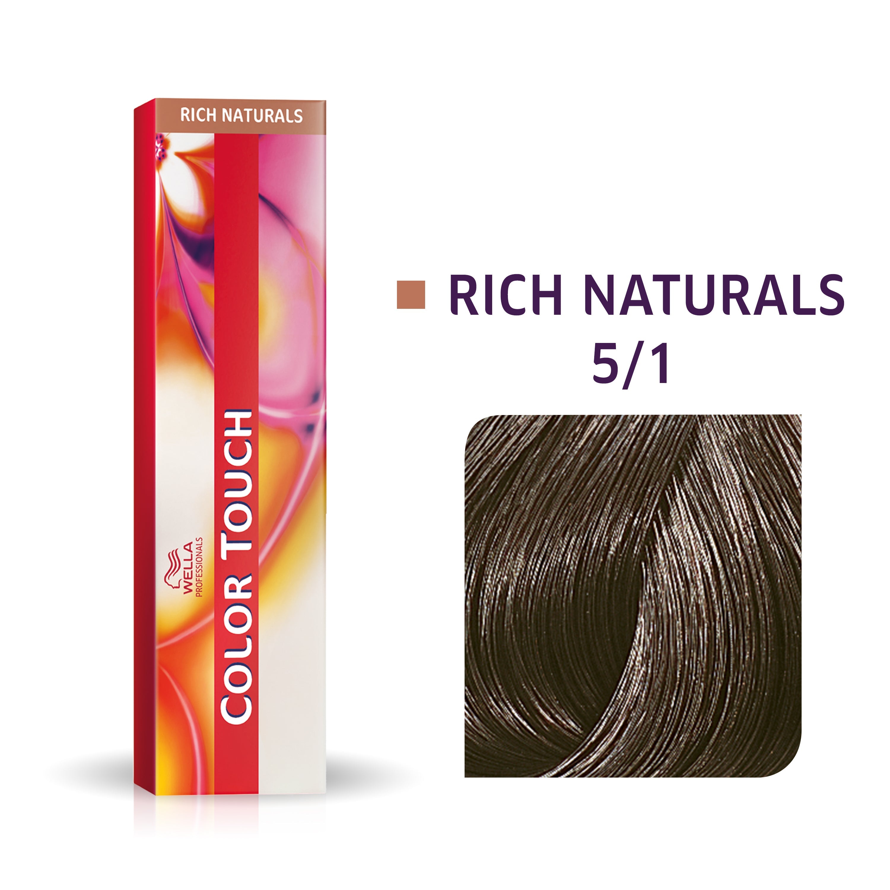Wella Professional Color Touch Rich Naturals 5/1 ljusbrun ask