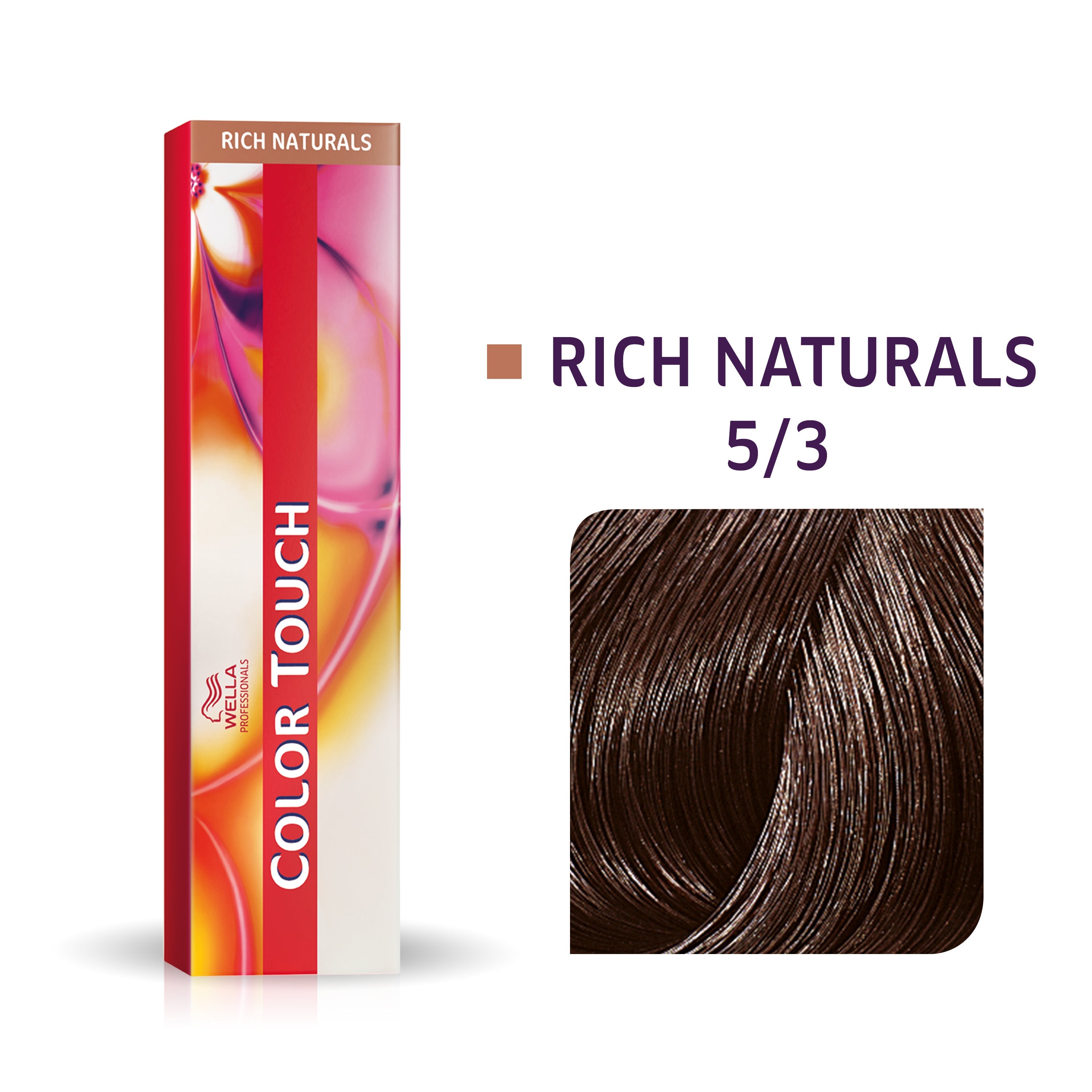 Wella Professional Color Touch Rich Naturals 5/3 Gyllene Ljusbrun