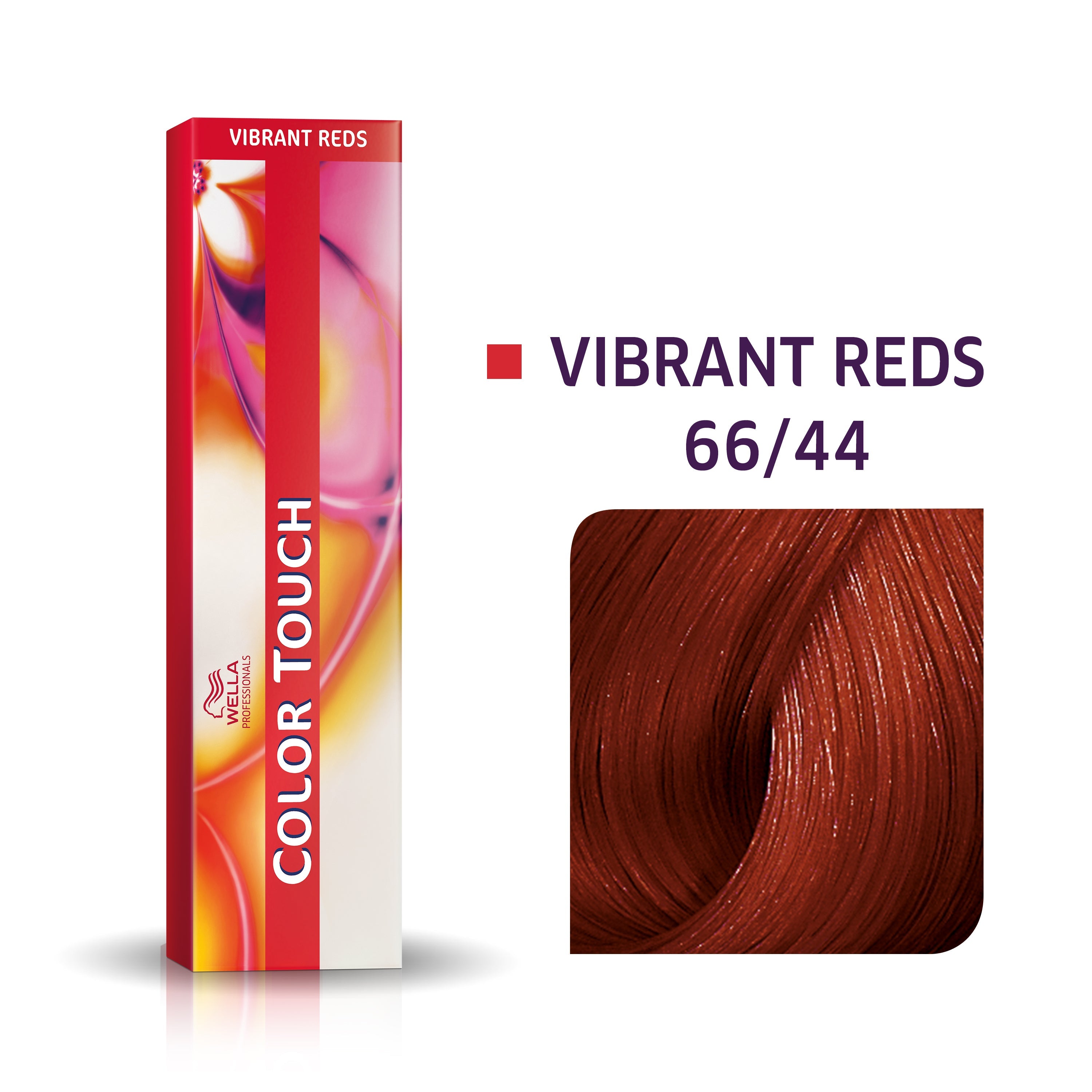Wella Professional Color Touch Vibrant Reds 66/44 Mörkblond intensiv röd-intensiv