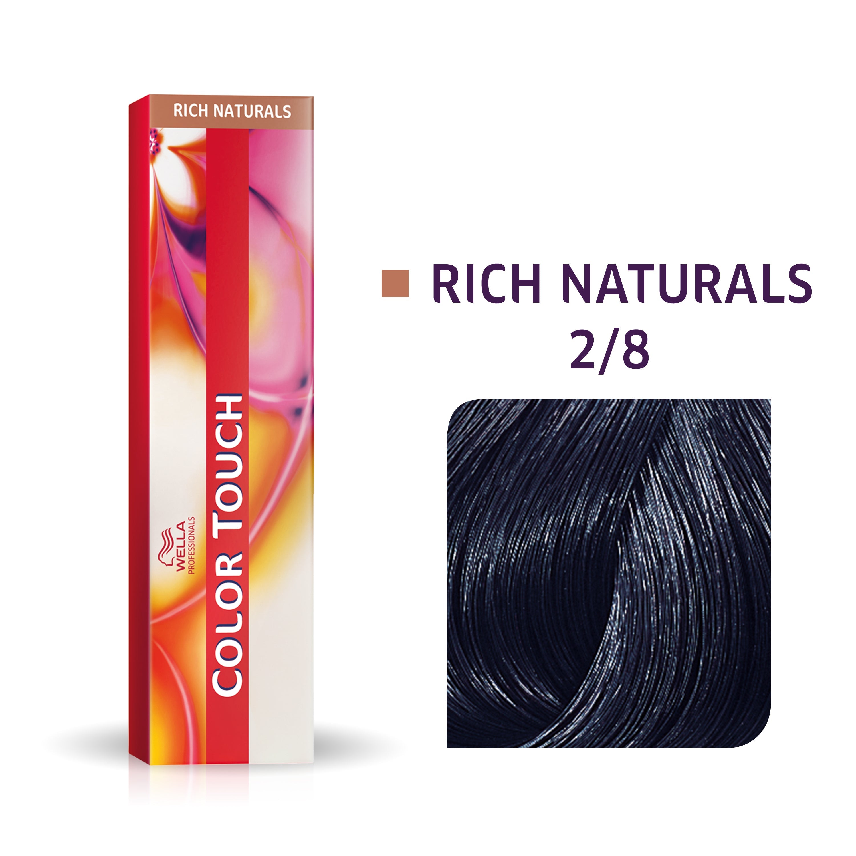 Wella Professional Color Touch Rich Naturals 2/8 blåsvart