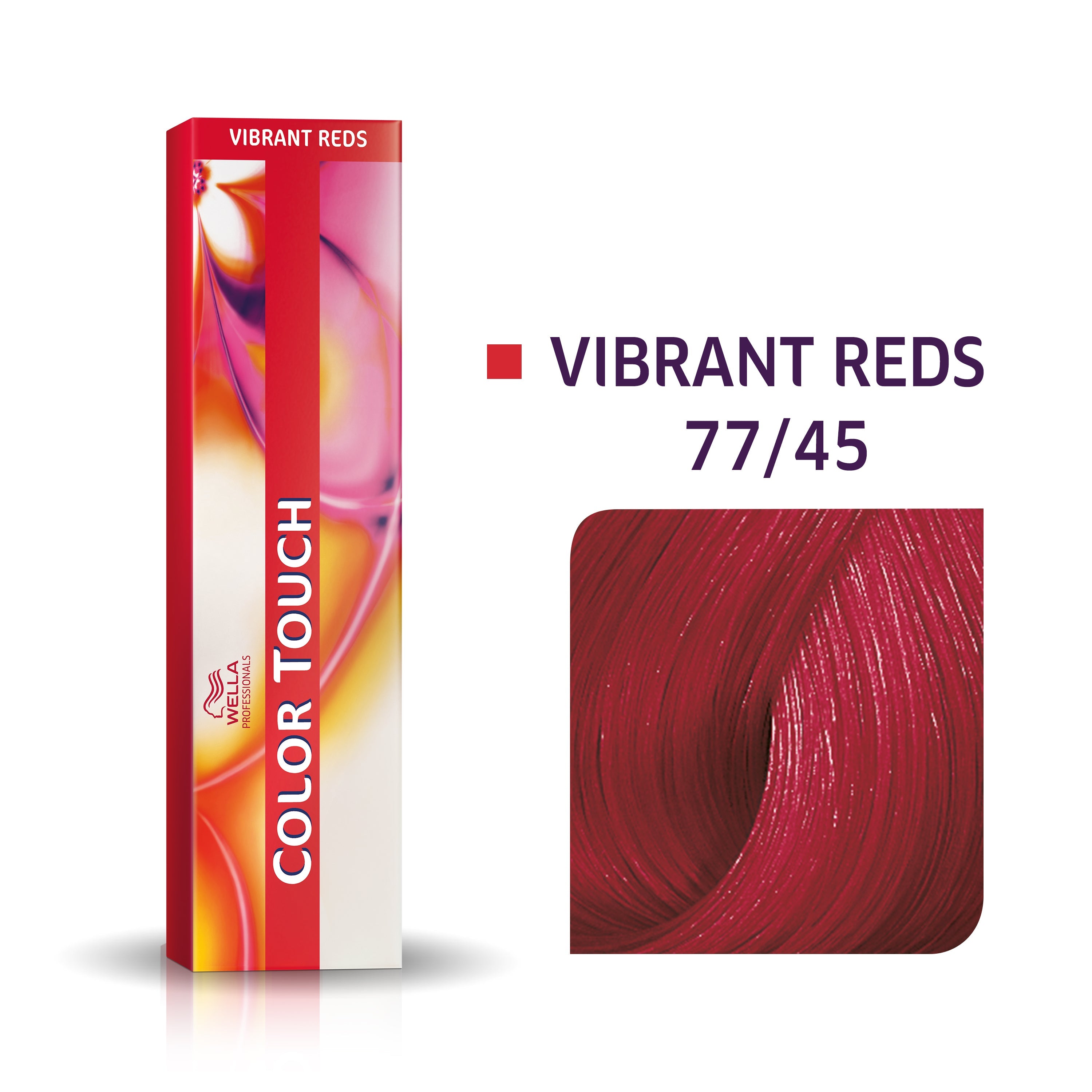 Wella Professional Color Touch Vibrant Reds 77/45 Mediumblond intensiv röd-mahogny
