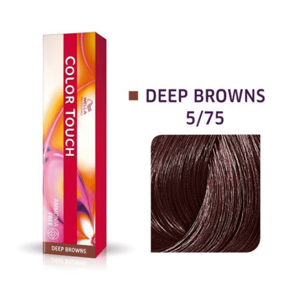 Wella Professional Color Touch Deep Browns 5/75 Ljusbrun brun-mahogni