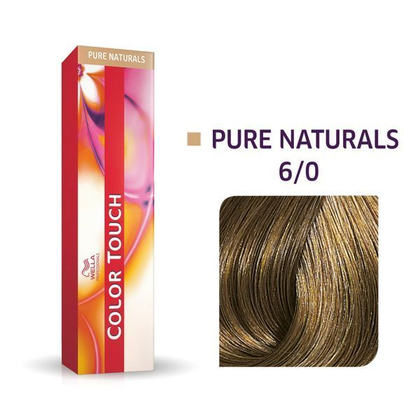 Wella Professional Color Touch Pure Naturals 6/0 Mörkeblond