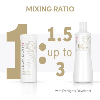 Wella Blondor Freelights Developer 9% 1L