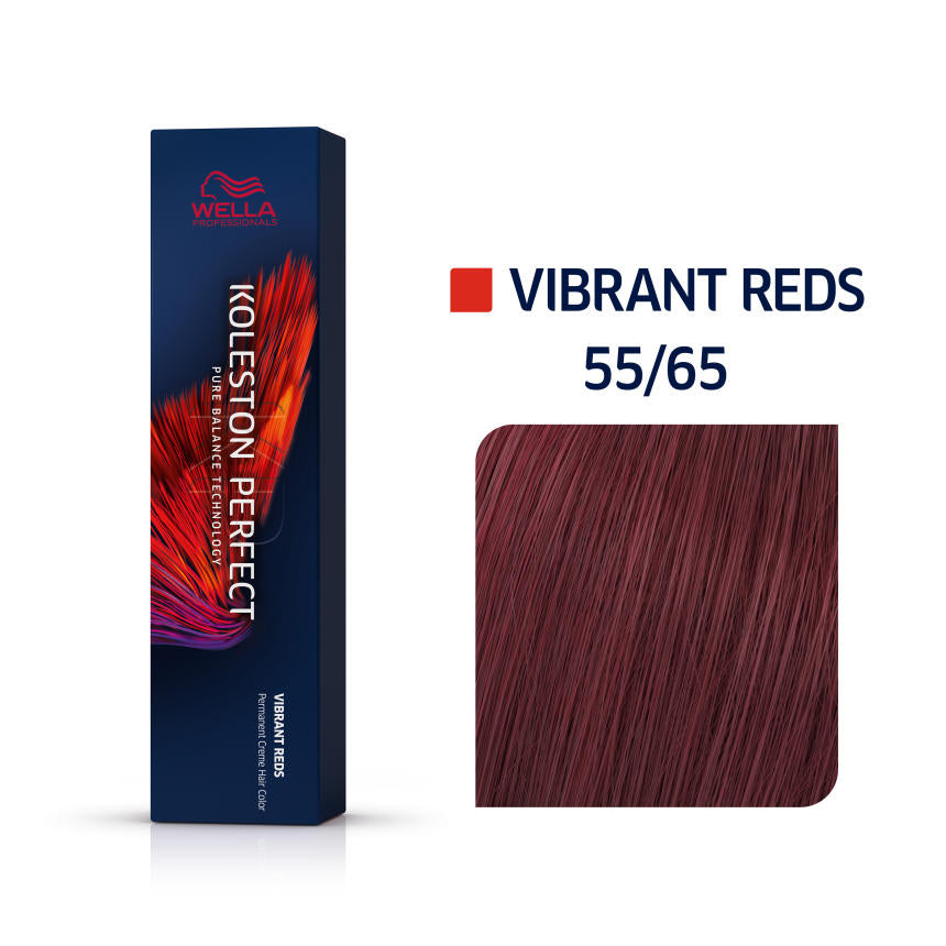 Wella Koleston Perfect Me+ Vibrant Reds 55/65 Light Intense Violet - Mahogany Brown