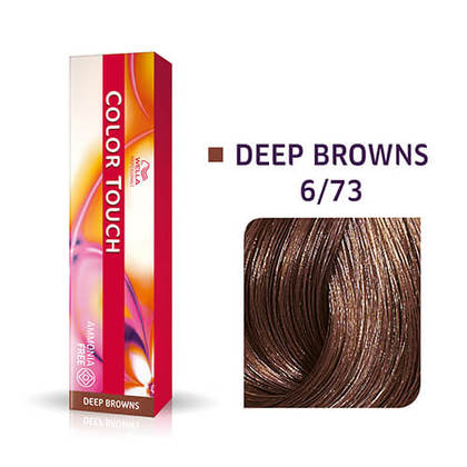 Wella Professional Color Touch Deep Browns 6/73 Mörkblond Gylden-brun