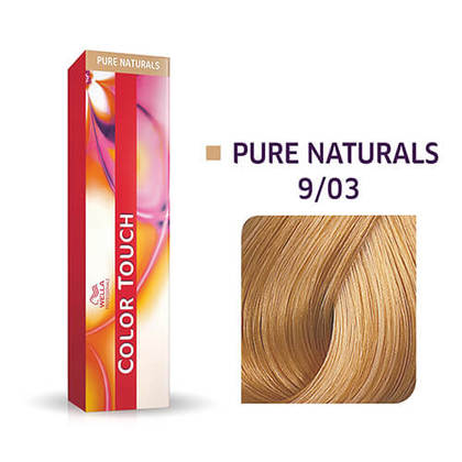 Wella Professional Color Touch Pure Naturals 9/03 Ljusblond naturligt-gyllene